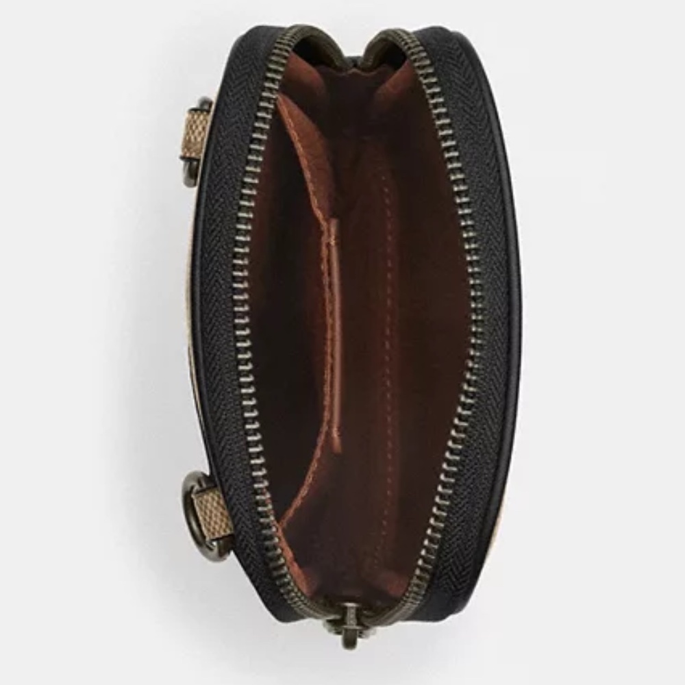Coach Aden Crossbody In Signature Canvas NWT - Picture 6 of 7